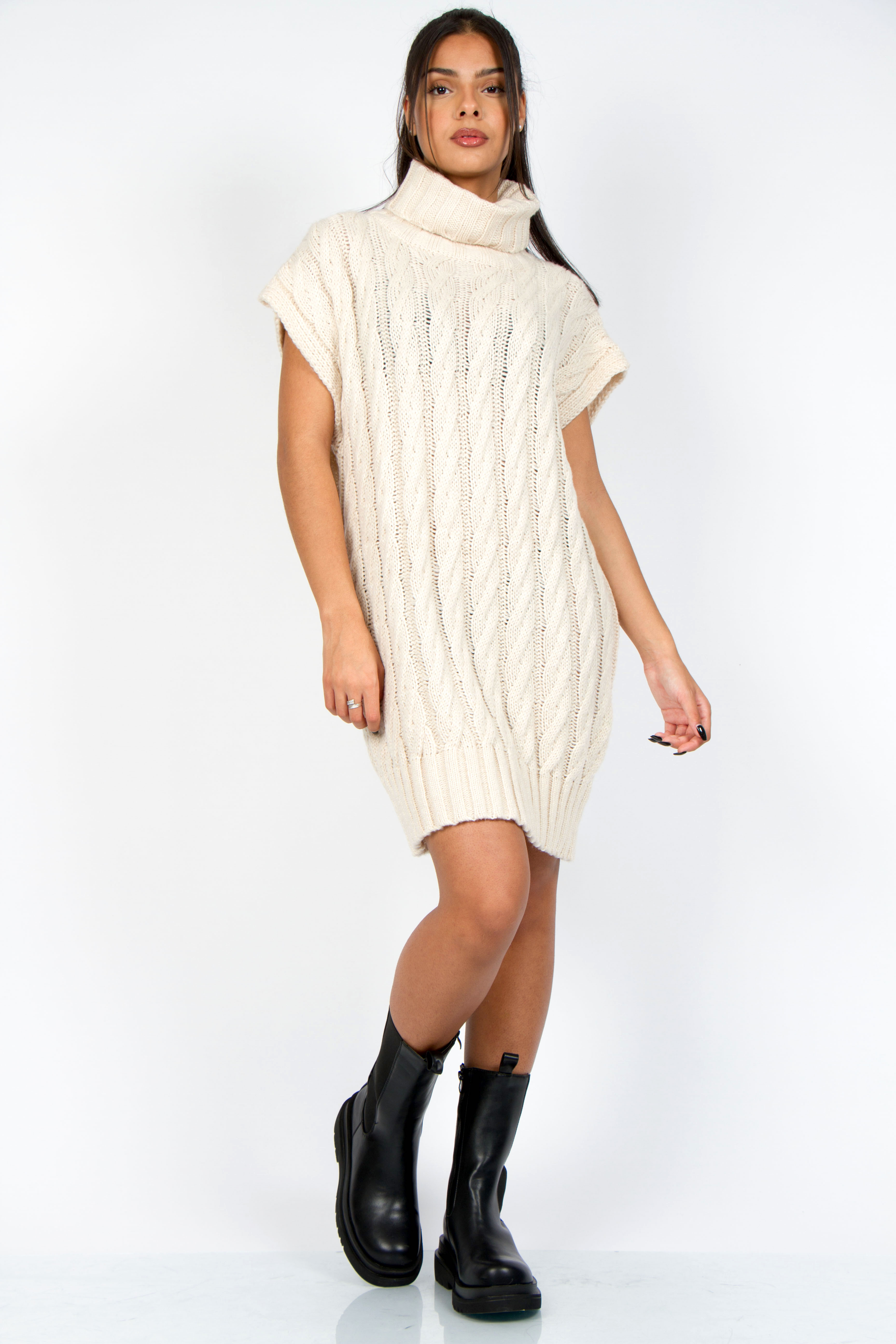 robe pull sans manche